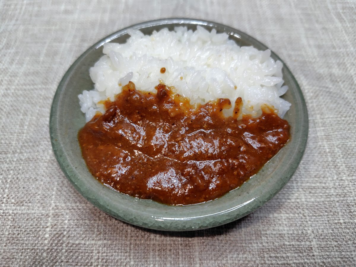 冷ました明治 銀座キーマカリー